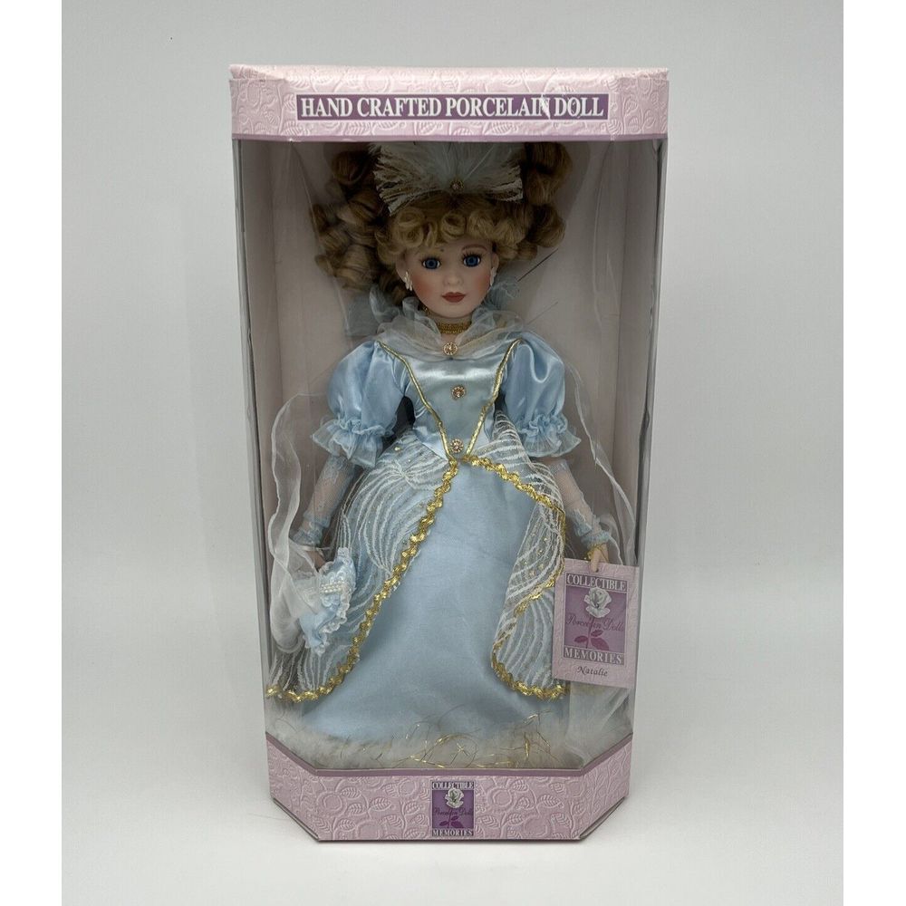 porcelain dolls‎ Collectible Memories Natalie Still In Box